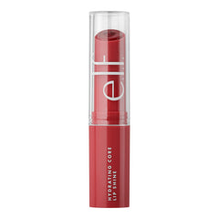 e.l.f. Hydrating Core Lip Shine, Conditioning & Nourishing Lip Balm, Sheer Colour Tinted Chapstick, Joyful