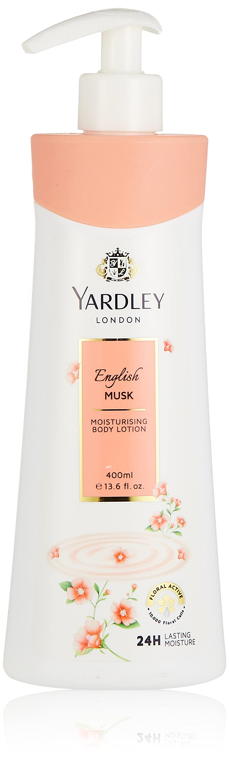 YARDLEY London Body Lotion English Musk, 400 Ml - Indulge in Timeless Elegance and Rich Hydration