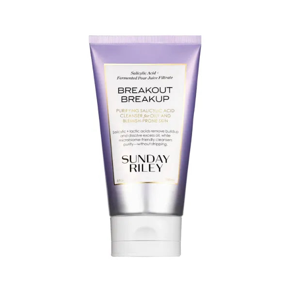 Sunday Riley Breakout Breakup Salicylic Acid Cleanser for Blemish-Prone Skin, 5 Fl Oz