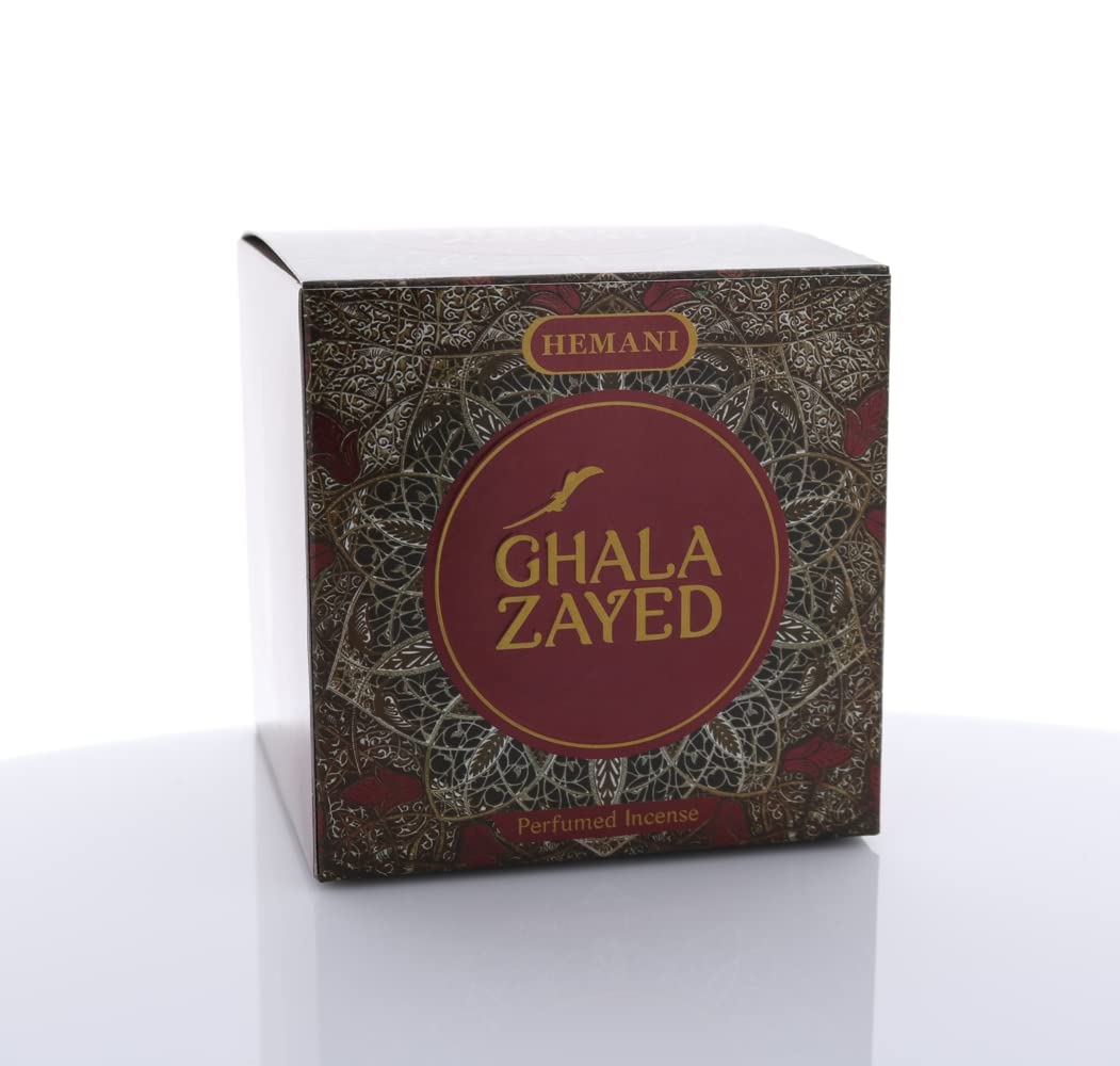 Hemani Bakhour Ghalla Zayed Perfume -100% Long Lasting, Fresh And Masculine Fragrance, Perfect For Night Outs And Special Occasions