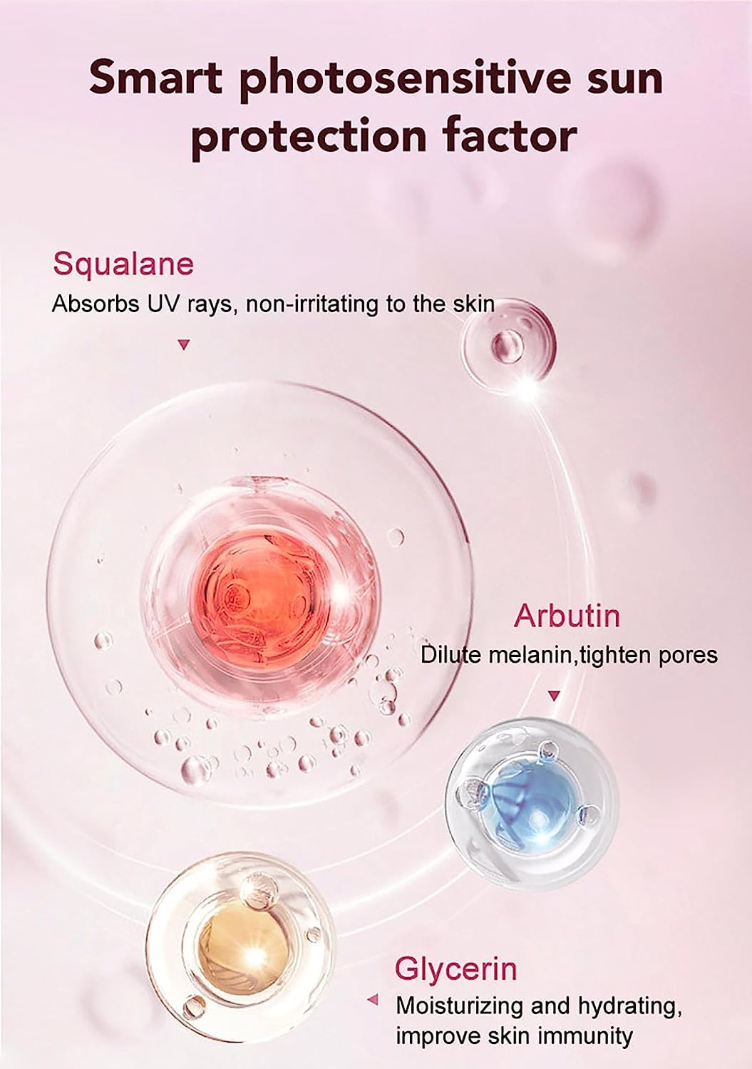 Korean Whitening Sunscreen Foundation, 3 in 1 Whitening Sunscreen Foundation, Korean Bb Cream, Light Transparent Sunscreen Liquid Foundation,Concealer,Spf Sunscreen Waterproof,Oil Control (3PC)