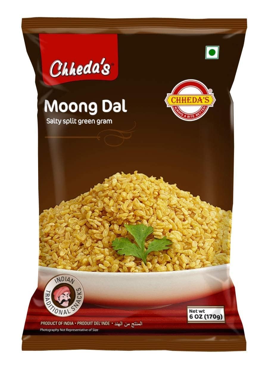 Chheda's Moong Dal | Authentic Namkeen Snacks - 170 gm
