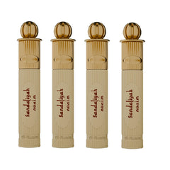 Gold Series Sandalya Nuaim Attar Roll On for Men & Women - Pack of 4 (6ml Each)