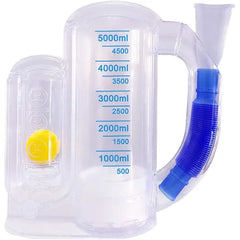 FoxUncle Incentive Spirometer Adult Lung Trainer Breathing Exerciser Respiratory Strengthener Device