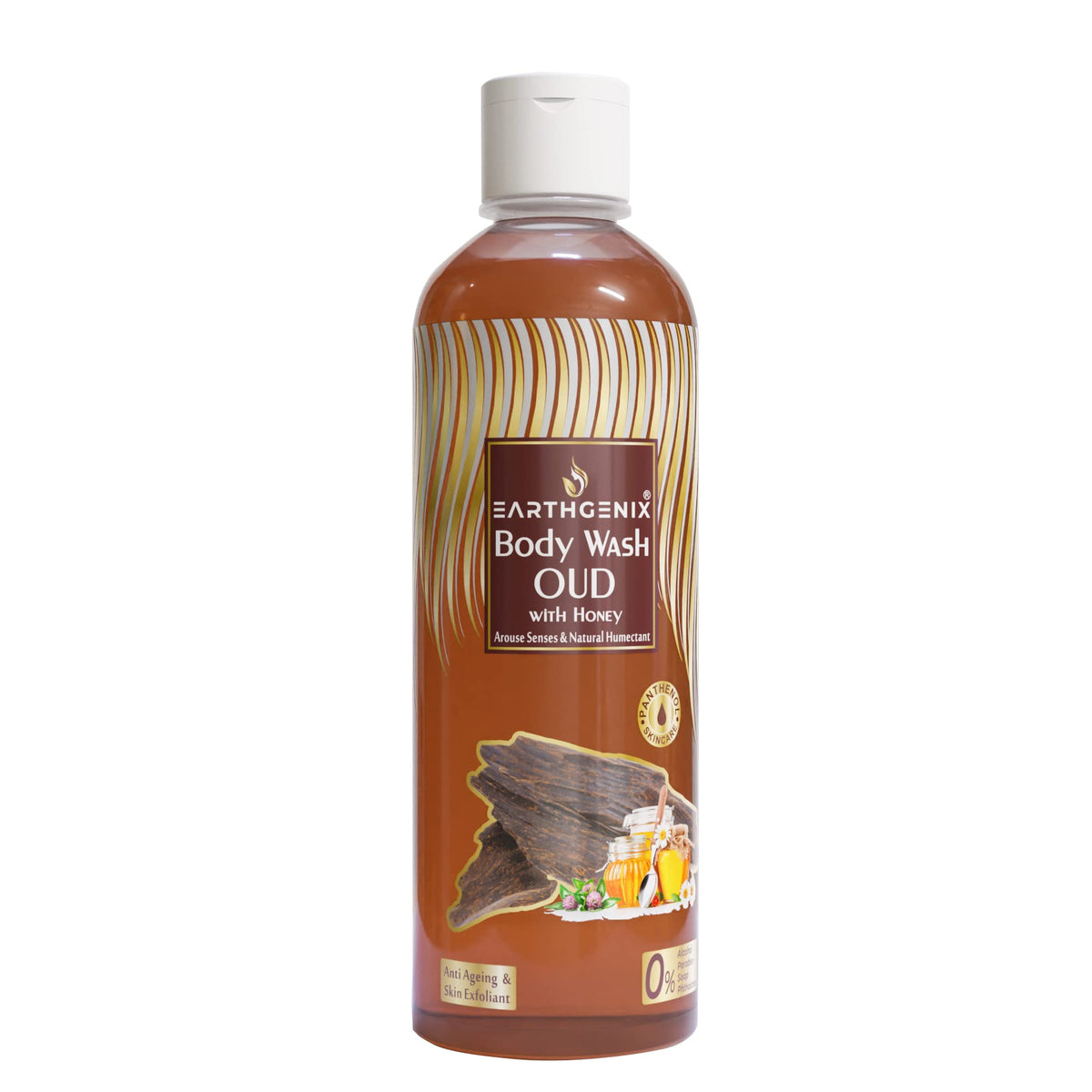 Earthgenix Oud With Honey Bodywash 300Ml X 3