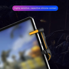 Gamepad Joystick, High-Frequency, Better View, Shooting Game Tablet Trigger Gamepad Joystick for iPad, Suitable for Home, Travel, Party