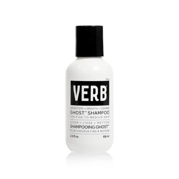 VERB Ghost Shampoo - Infused with Moringa Oil - Cleanses Fine and Weighed Down Hair - Vegan, No Parabens or Harmful Sulfates 2.3Fl Oz / 68 ML