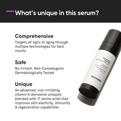 Minimalist 2% Retinoid Anti Aging Cream for Wrinkles & Fine Lines, 30 ml | Super Light Night Face Cream (Emulsion) for Women & Men