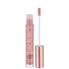 essence what the fake! Plumping Lip Filler, Lip Gloss, No. 02, Nude, Moisturising, with Vitamins, Cooling, Shiny, Vegan, Perfume, Alcohol, Parabens, Pack of 1 (4.2 ml)
