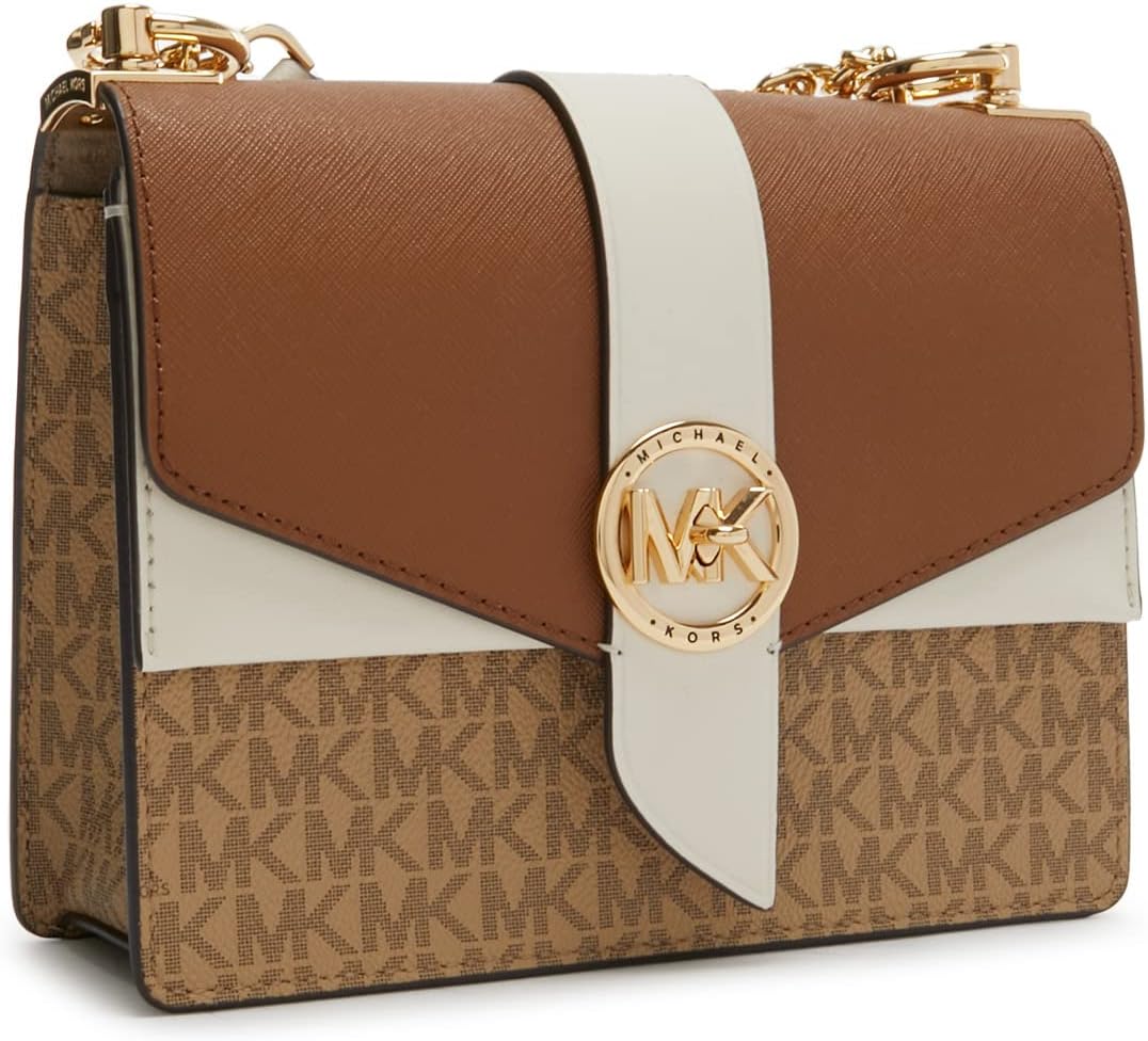 Michael Kors Greenwich Crossbody Beige