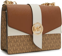 Michael Kors Greenwich Crossbody Beige