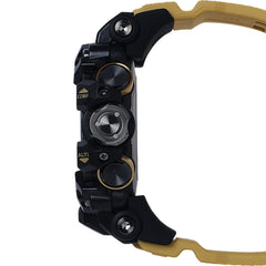 G-Shock New Thinner Carbon Mudmaster Watch, Solar Yellow, mens