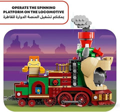 LEGO Super Mario The Bowser Express Train Toy, Adventure Playset for 9 Plus Year Old Boys & Girls, with 6 Character Figures Incl. a Hammer Bro and 2 Goombas, Creative Gift for Kids Gamers 71437