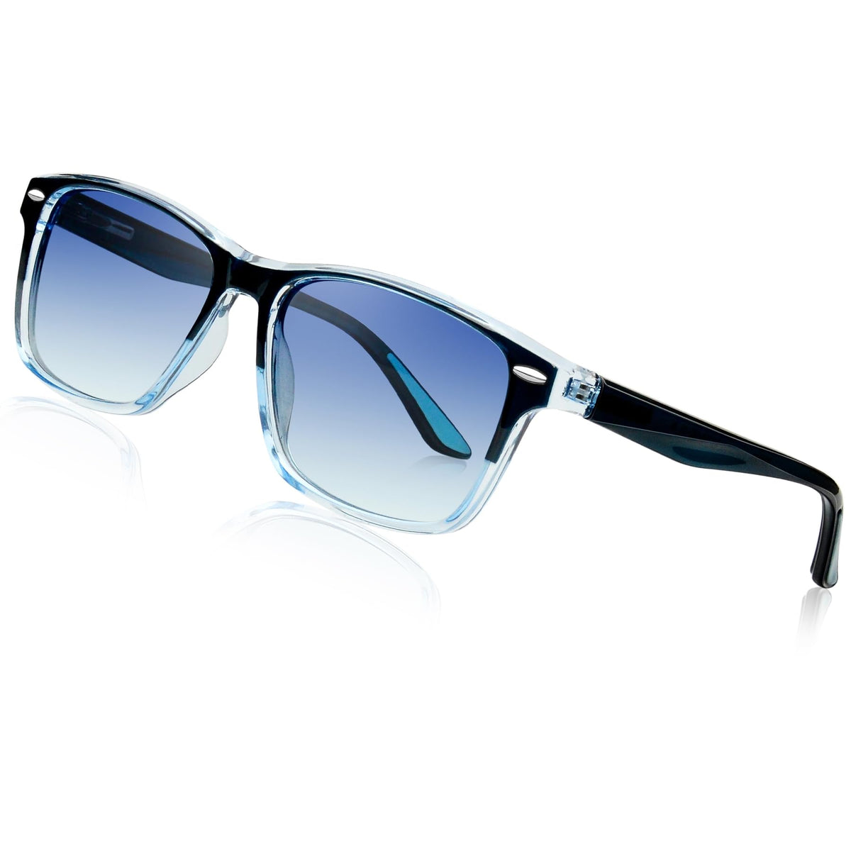 KANASTAL Polarized Sunglasses for Men Women, Classic Square Sports Sun Glasses Driving, Fashion Shades for Womens Outdoor 100% UV400 Protection