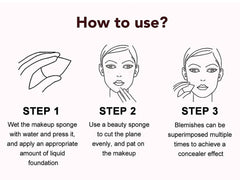 Korean Whitening Sunscreen Foundation, 3 in 1 Whitening Sunscreen Foundation, Korean Bb Cream, Light Transparent Sunscreen Liquid Foundation,Concealer,Spf Sunscreen Waterproof,Oil Control (3PC)