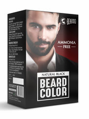 Beardo Beard Color For Men, Ammonia Free, Natural Black - 30 g