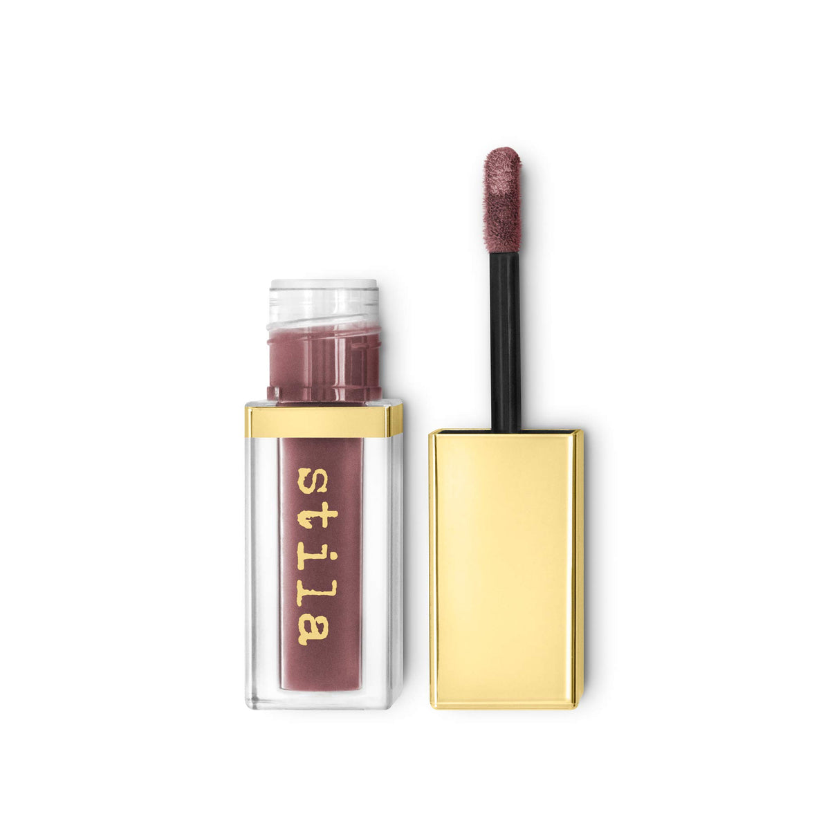 Stila Suede Shade Liquid Eye Shadow, long-wearing, Velvety-matte Finish - Midnight Espresso