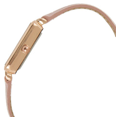 Anne Klein Women's Glitter Accented Croco-Grain Strap Watch, AK/3820