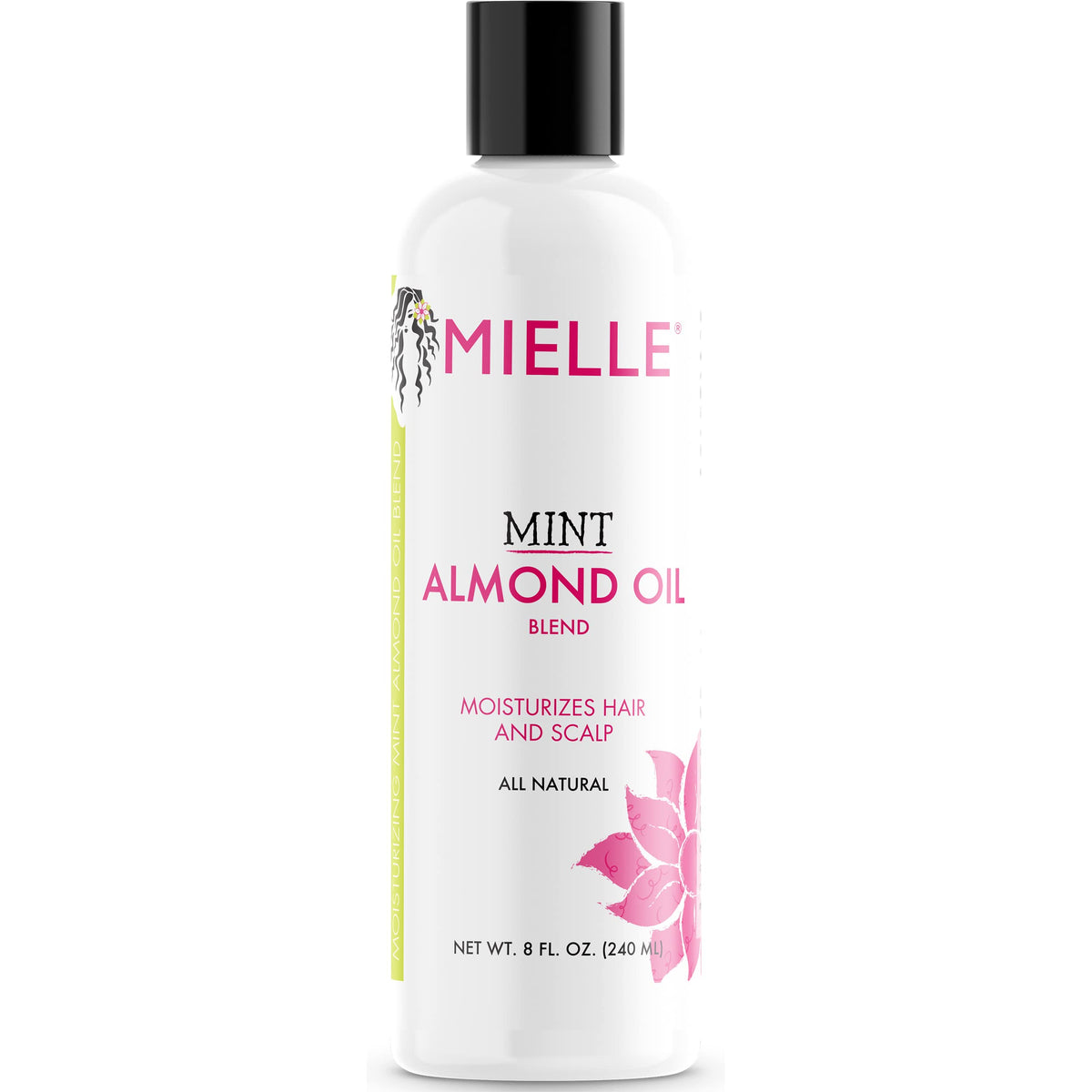Mielle Organics Mint Almond Oil For Hair 8 oz (940550)