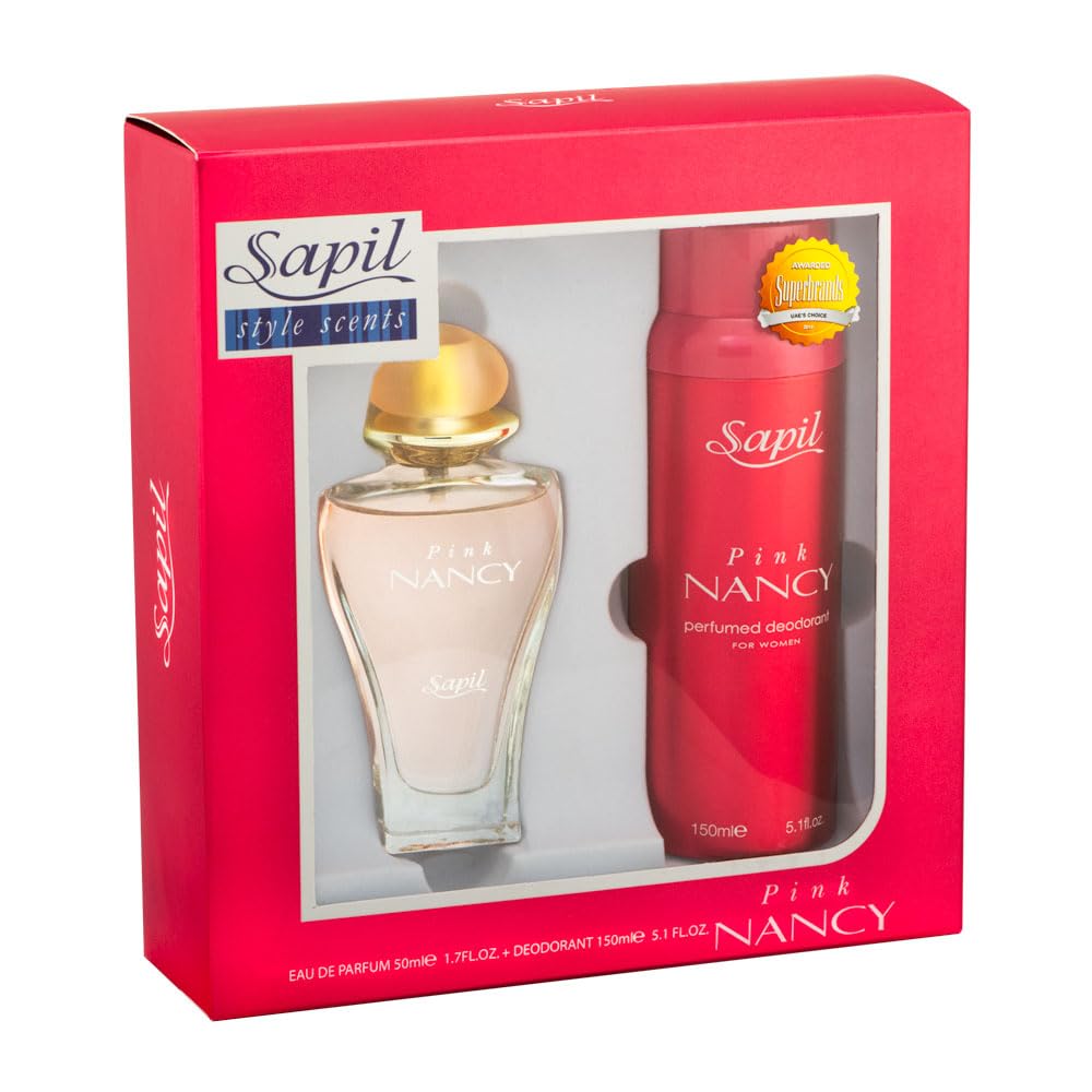 Sapil Nancy Pink for Women 50ml EDP and 150ml Deo Giftset