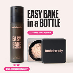 Huda Beauty Easy Bake Setting Spray, 30ml, 16-Hour Wear