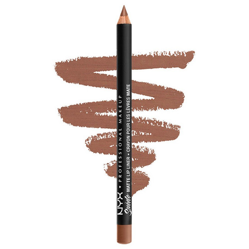 NYX PROFESSIONAL MAKEUP Suede Matte Lip Liner, Softspoken 04