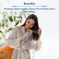 Blue Nectar Advanced Plant-Based Rosemary Hair Growth Serum, Natural Alternate for Redensyl for Hair Growth | Ayurvedic Hair Serum for Women & Men for Healthy Hair & Scalp (8 Herbs, 100 ml)