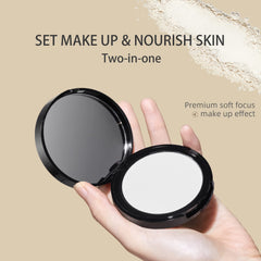 LAMRING Face Powder, Translucent Extra Coverage, Minimizes Pores Perfects Skin Oil Control No Sebum Powder