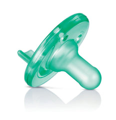 AVENT Philips BPA Free Vanilla Green Soothie Pacifier, 0-3 Months, 4 Pack