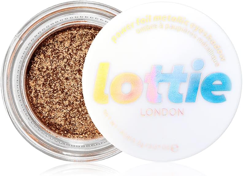 lottie LONDON Power Foil Eyeshadow Pot - Golden Hour