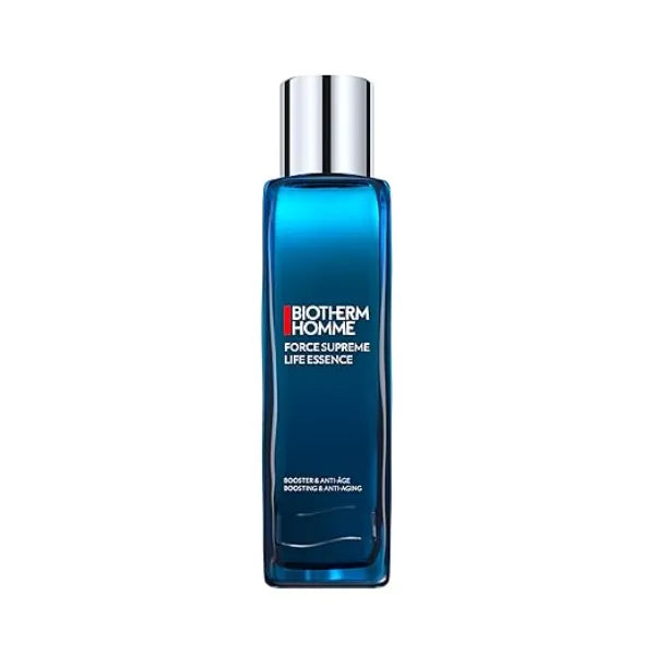 Biotherm Homme Force Supreme Life Peel Essence, an Anti Fine Lines & Pore Tightening Peeling for Men with Sensitive Skin, with Peeling Acids, Smoothes and Refines Skin Texture, 5 Fl. Oz
