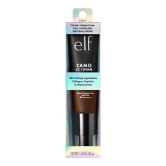 e.l.f. Camo CC Cream, Color Correcting Medium-To-Full Coverage Foundation with SPF 30, Rich 650 C, 1.05 Oz (30g)