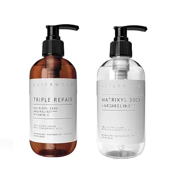 Asterwood Triple Repair Matrixyl 3000 8 oz + Matrixyl 3000 with Argireline 8 oz