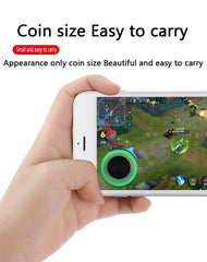 Mobile Phone Game Joystick Game Control Touch Screen Joypad Game Controller for iPad iPhone Android Mobile Tablet Smart Phone Joystick Touch Screen Joypad Tablet Funny Game Controller 2PACK