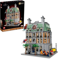 LEGO Marvel Sanctum Sanctorum, 3-Storey Modular Building Set, with Doctor Strange and Iron Man Minifigures, Infinity Saga Collectible 76218