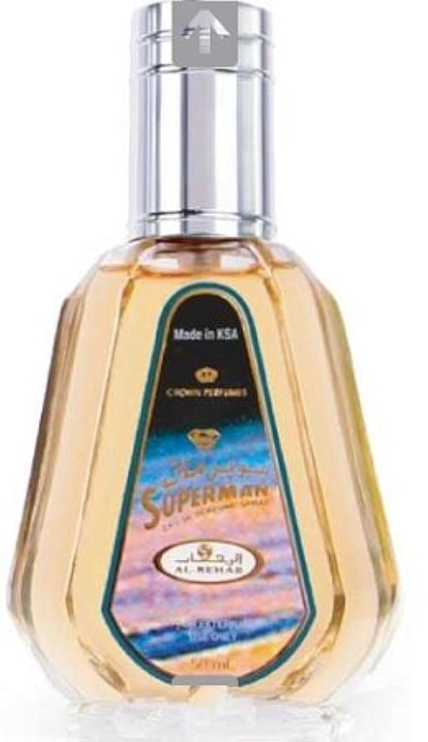 Superman - Al-Rehab Eau De Natural Perfume Spray - 50 ml (1.65 fl. oz)- 6 pack