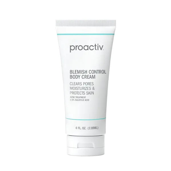 Proactiv Blemish Control Body Cream - Exfoliating Salicylic Acid Clears Breakouts. Formulated for Acne-prone Skin, 4 fl oz