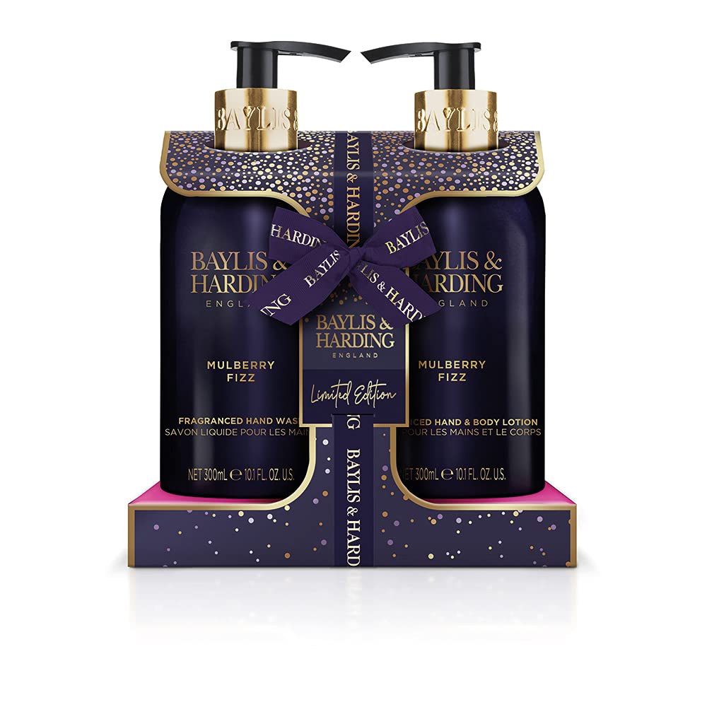 Baylis & Harding Mulberry Fizz Luxury Hand Care Gift Set - Vegan Friendly