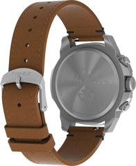 Timex Men's Chronograph Quartz Watch with Leather Strap TW2W16300