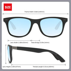 Polarized Sunglasses Mens Womens Cool Fishing Driving Hiking Ultralight Retro Wrap Around Travel sun glasses UV Protection