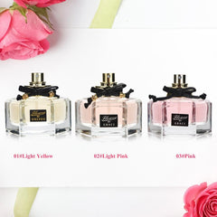 Lovely for Women, Dancing Lady Flowers and Wind Floral Perfume Fabulous Long Lasting Fragrance Natural Oriental Taste Atomizer (03#)