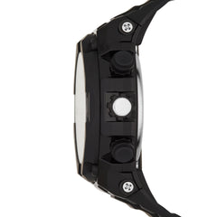 Skechers Men's Quartz Lightweight Analog Digital Watch - El Segundo Black