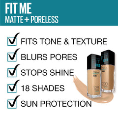 MAYBELLINE Fit Me Regime Kit- Fit Me Matte & Poreless Primer+ Fit Me Foundation Shade 220