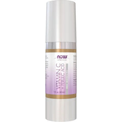 NOW Foods Solutions, Vitamin C Serum Plus Ferulic Acid, Skin Brightening and Tightening, Highly Concentrated, 1-Ounce