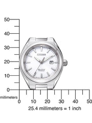Citizen Women's Analogue Eco-Drive Watch with a Titanium Strap