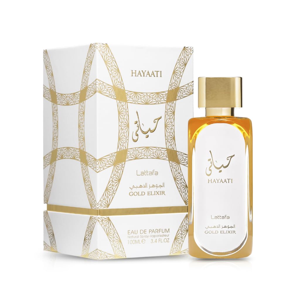 Lattafa Hayaati Gold Elixir Eau de Parfum For Unisex - 100 ml