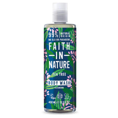 Faith In Nature tea tree body wash, 400 ml