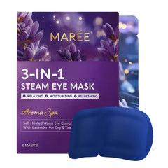 MAREE Eye Steam Mask Lavender – Refreshing Relief for Tired Eyes