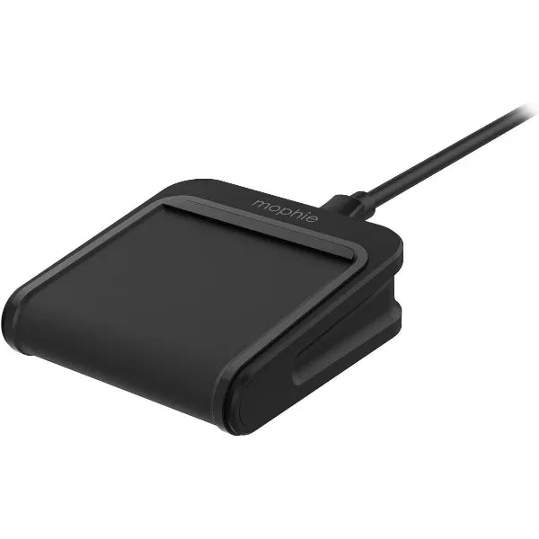 Mophie Charge Stream Mini - 5W Wireless Travel Charger for Apple iPhone Galaxy Samsung & Qi-Enabled Smartphones, Black