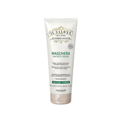 Il Salone Milano Professional Keratin Hair Mask - Damaged Hair Treatment with Almond Oil + Vitamin E to Repair, Nourish and Strengthen Hair Fibers - Premium Quality (8.55 oz / 250 ml)